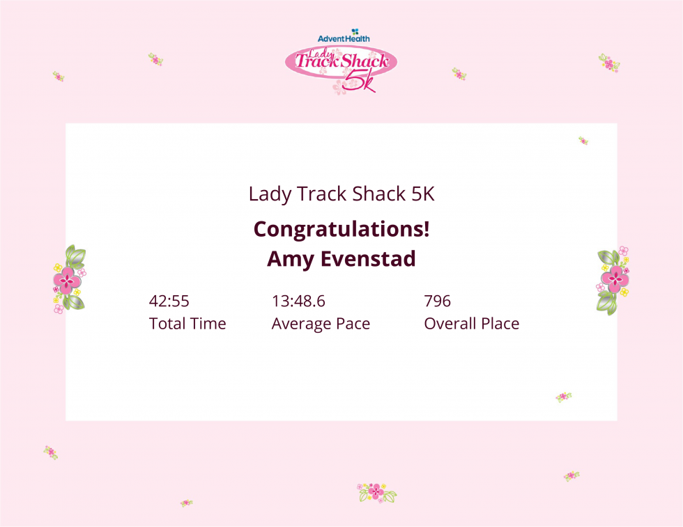 Track Shack - AdventHealth Run 4 Love 4 Mile